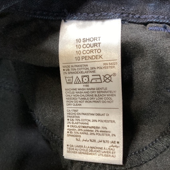 Old Navy 10 Short Rockstar Super Skinny High Rise Secret Slim Blue Jeans - Picture 7 of 8